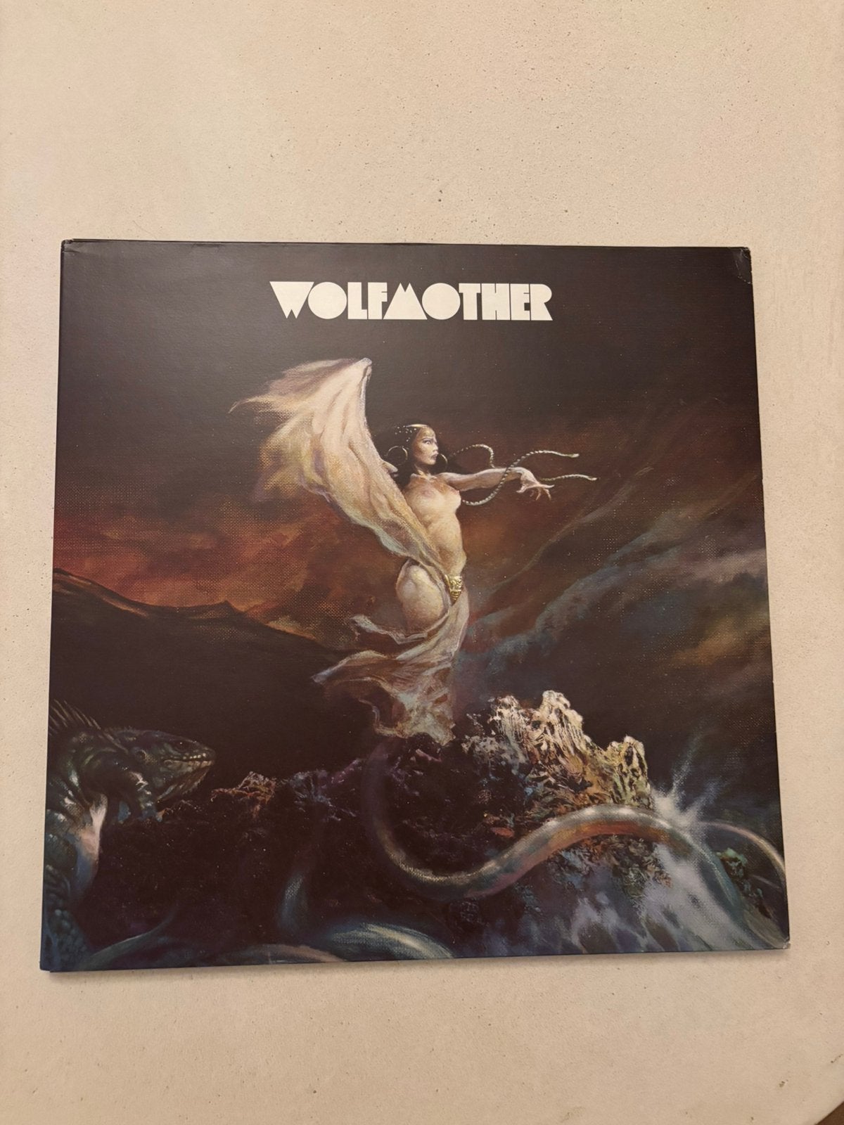 Lp wolfmother - wolfmother 2005 vinyl vg++, Ophalen of Verzenden, Zo goed als nieuw, 12 inch, Poprock
