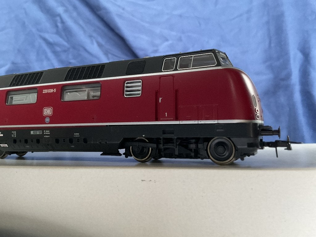 ROCO 72860  DB 220 028-1, Ophalen of Verzenden, Zo goed als nieuw, Roco, Gelijkstroom