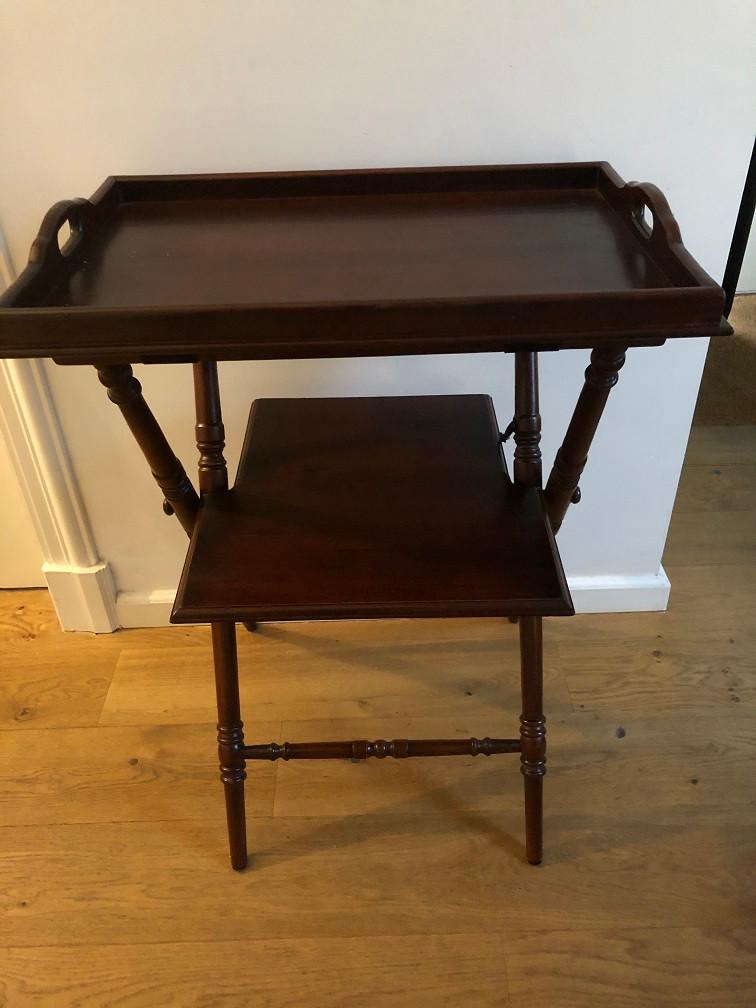 BUTLERTRAY SERVIES DIENBLAD sidetable bijzettafel Eichholtz, Huis en Inrichting, Eichholtz, Zo goed als nieuw, Rechthoekig, Info@eichholtz.com