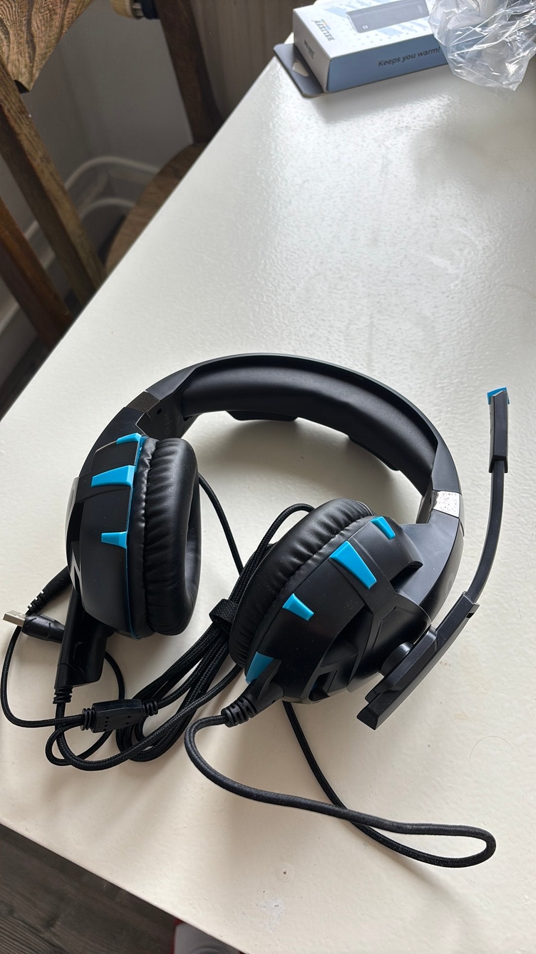 Alpha Bravo GX1 Gaming headset gloednieuw, Computers en Software, Headsets, Nieuw, Ophalen of Verzenden, Over-ear, Gaming headset