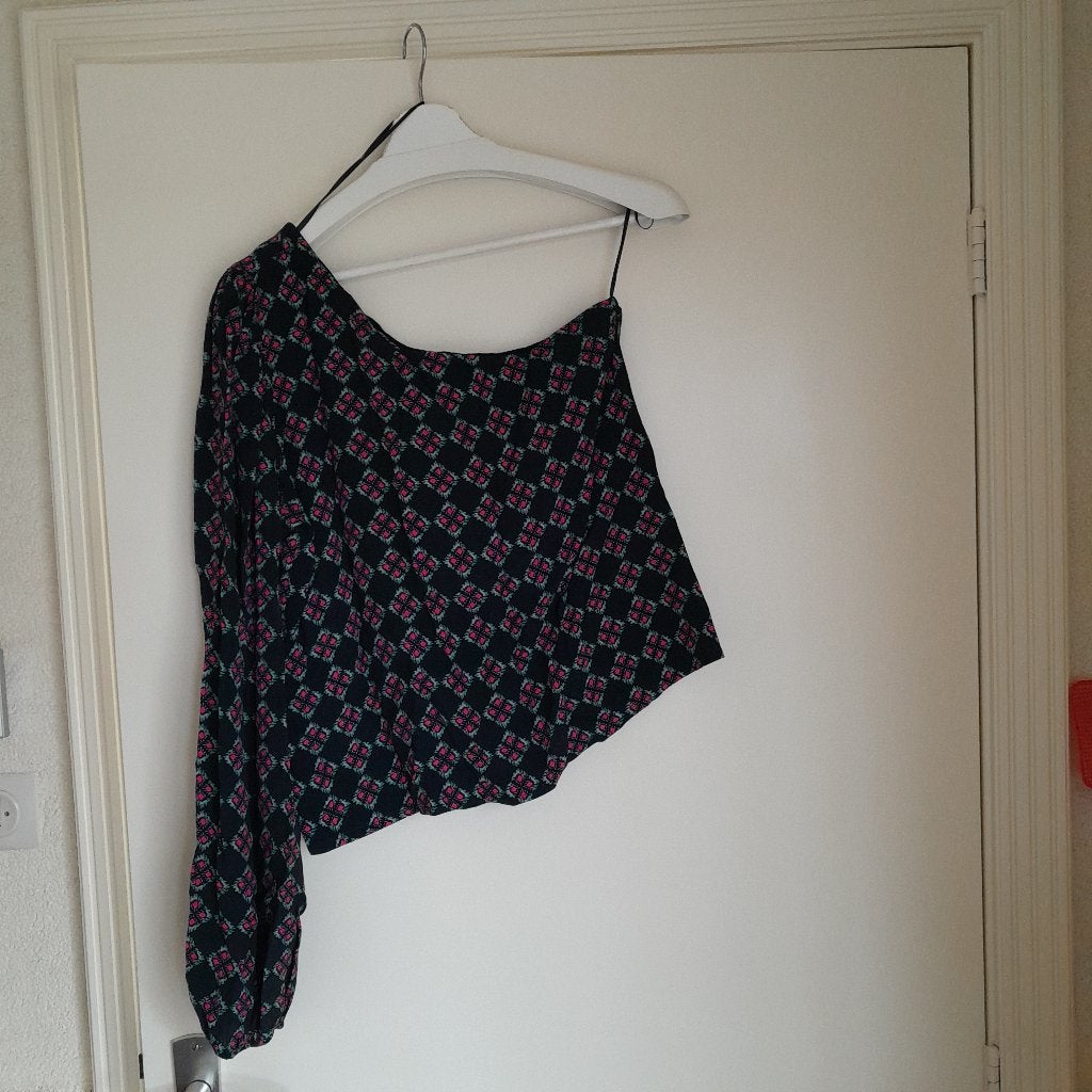 One shoulder top, MyJewellery, maat L, My Jewellery, Zwart, Maat 42/44 (L), Ophalen of Verzenden