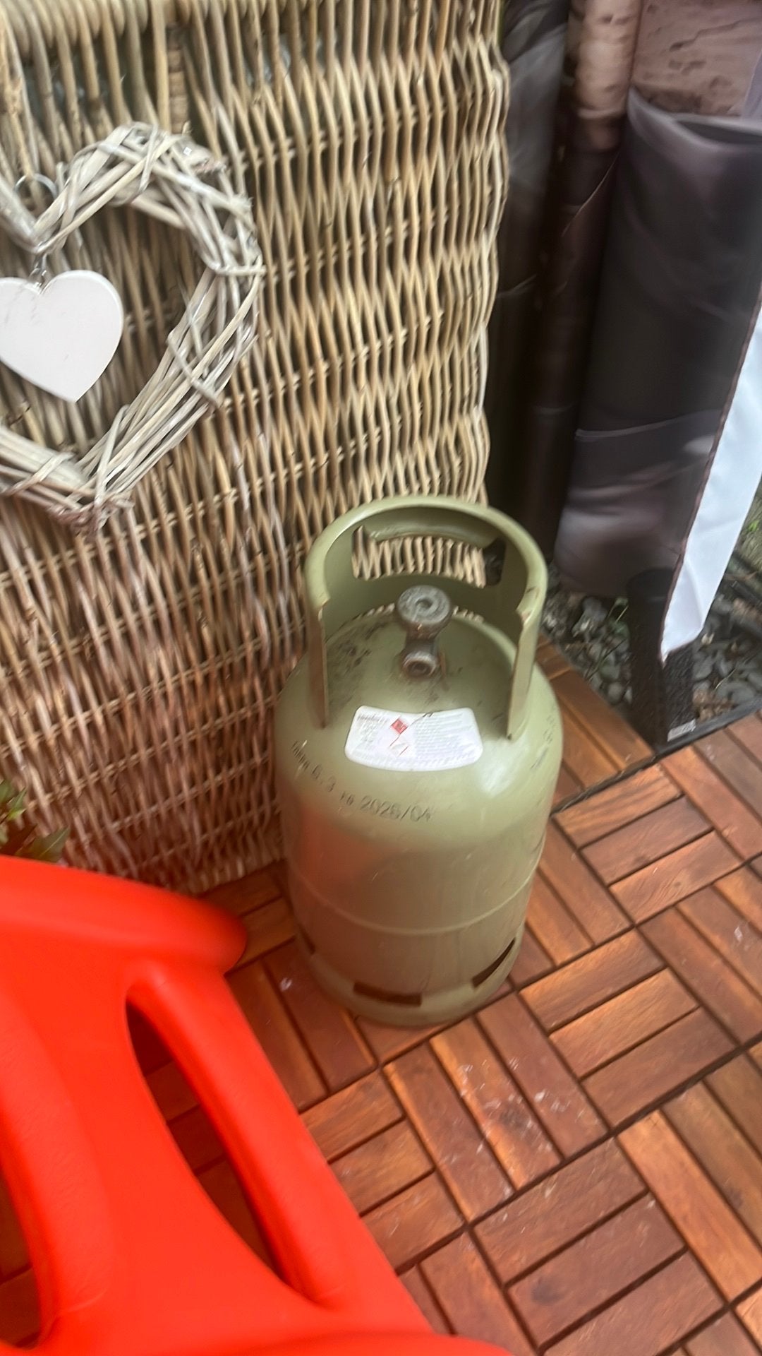 af te halen 5 kilo gasfles, Ophalen, Zo goed als nieuw