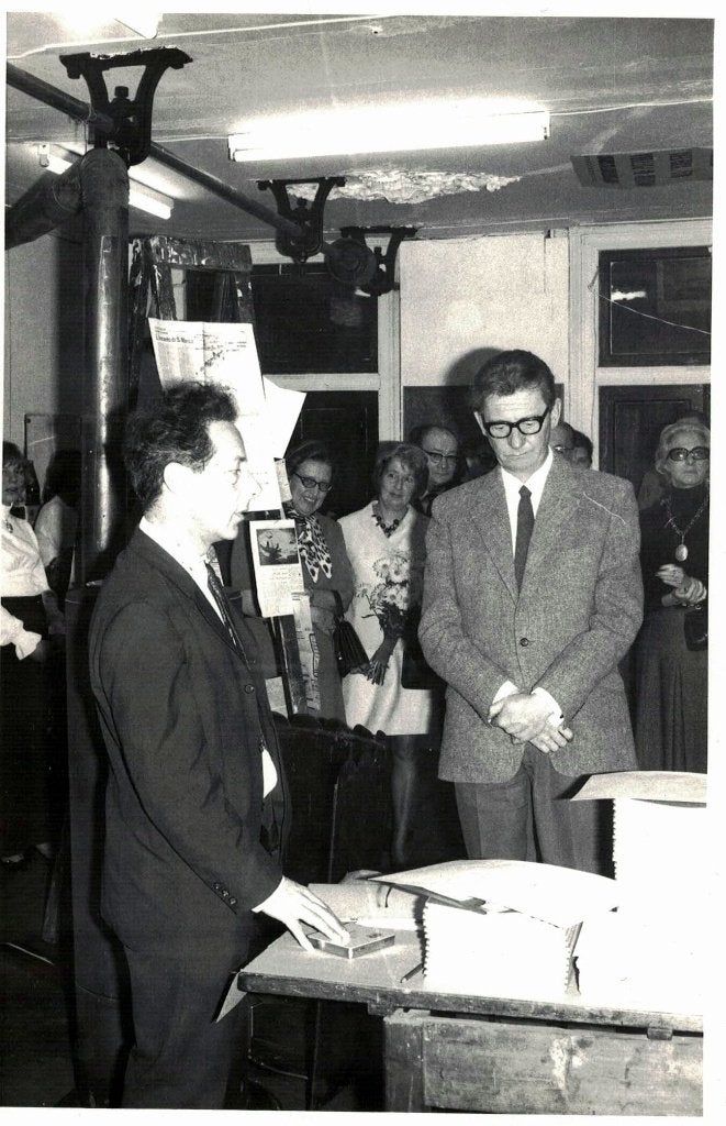 Foto van Simon Carmiggelt en Christiaan Heeneman., Antiek en Kunst, Kunst | Tekeningen en Foto's, Verzenden, Foto, Fotografie