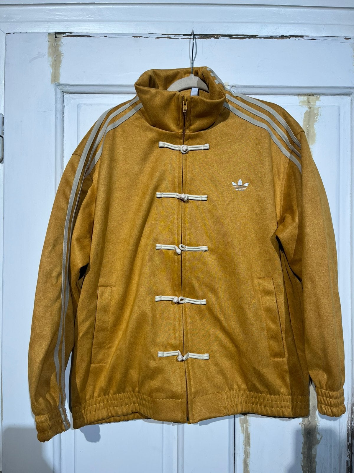 Adidas Jack / Vest Chinese New Year – L – orange Edition, Ophalen of Verzenden, Zo goed als nieuw, Maat 52/54 (L), Oranje