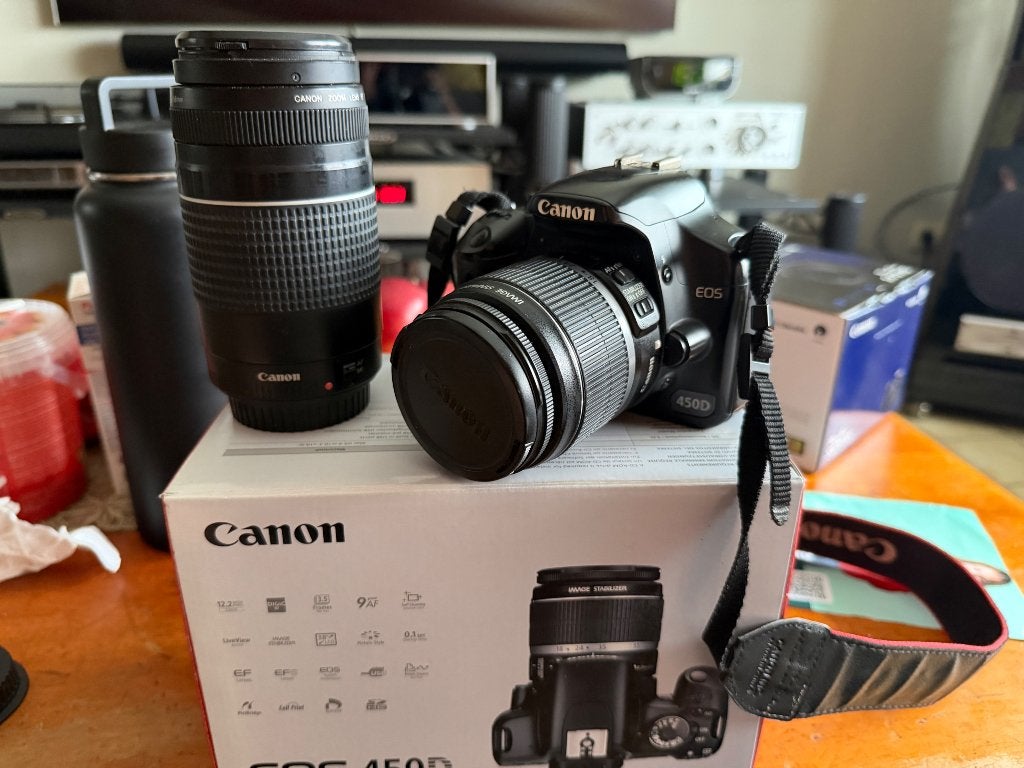 Canon EOS 450D, Audio, Tv en Foto, Fotocamera's Digitaal, Ophalen, Spiegelreflex, Canon, Zo goed als nieuw