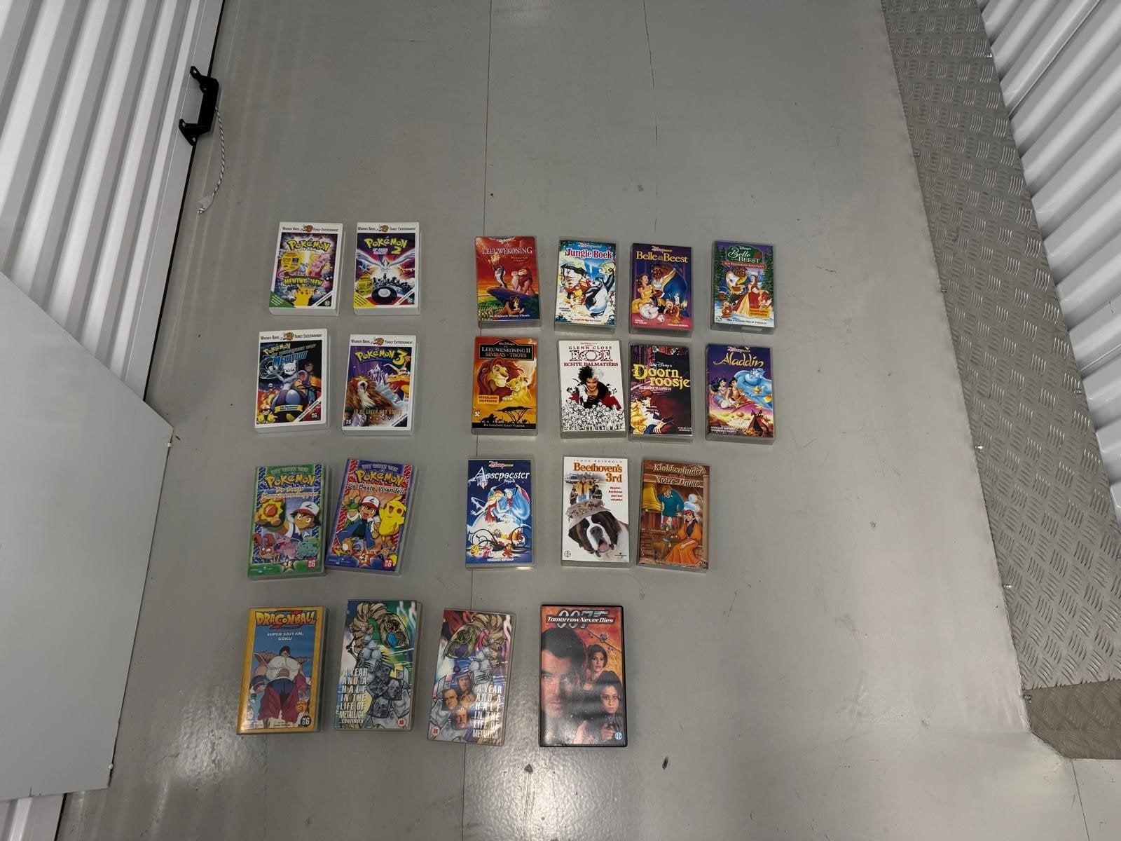 Grote collectie VHS-banden: Disney, Pokémon en meer!, Ophalen, Gebruikt, Alle leeftijden, Kinderfilm