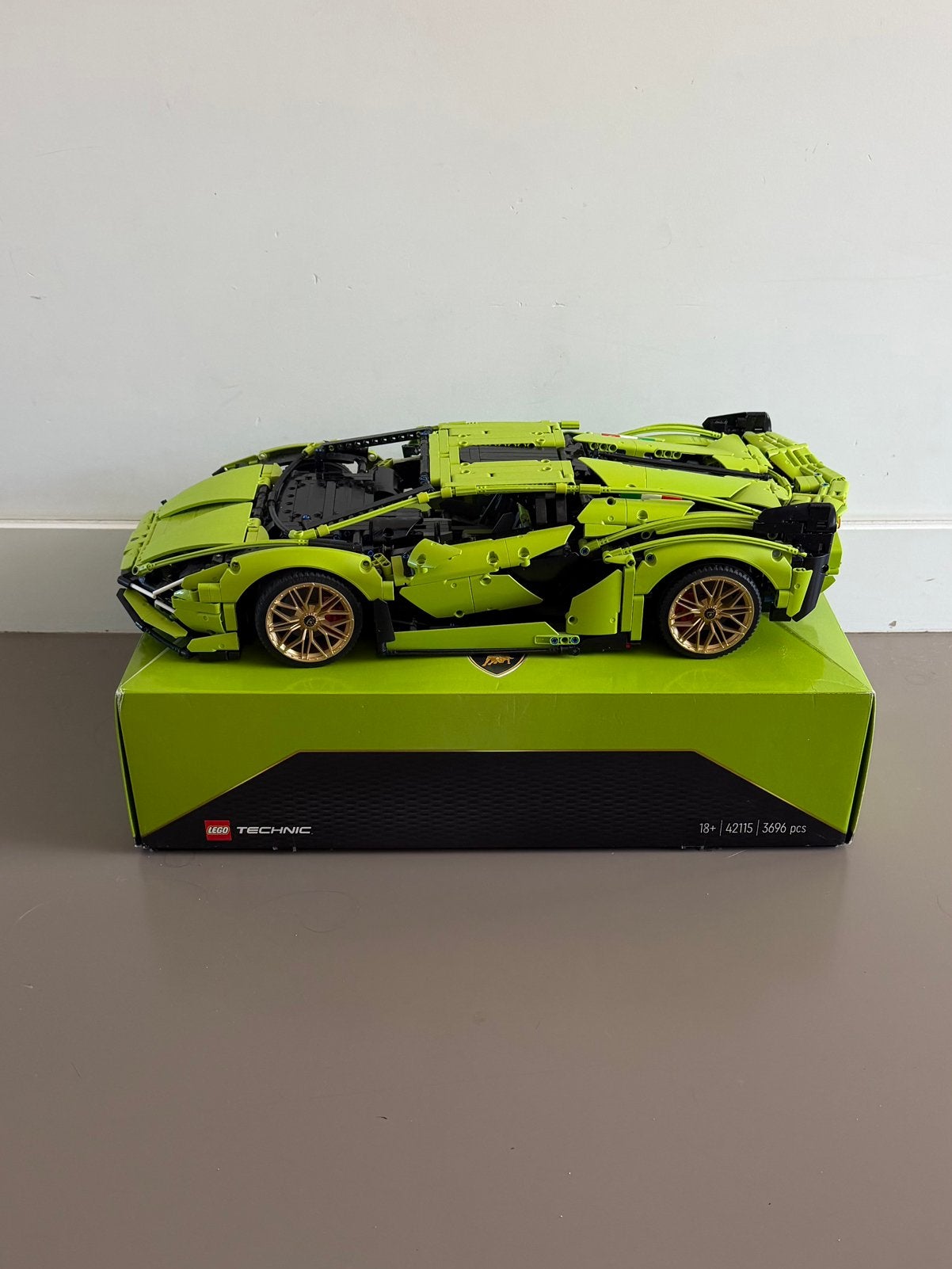 Lego Technic Lamborghini 42115, Inclusief instructies, Lego, Ophalen of Verzenden, Zo goed als nieuw