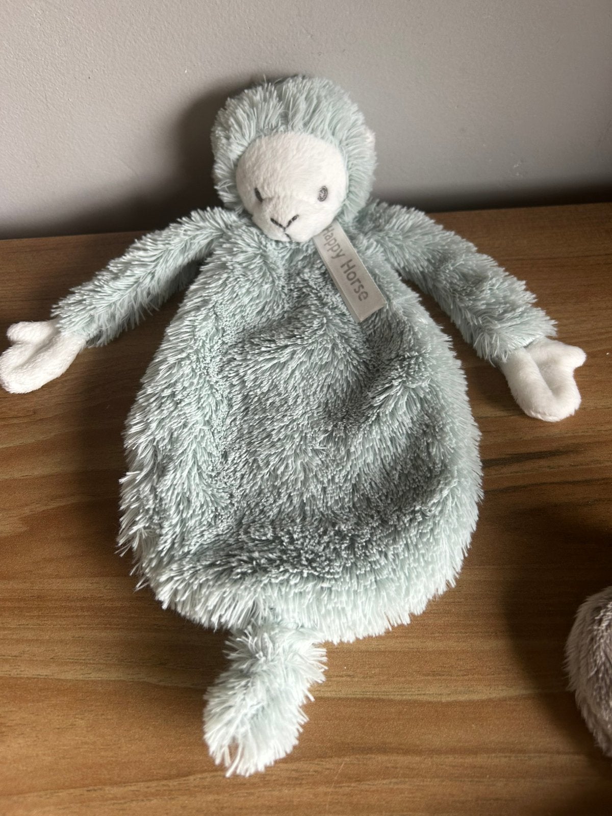 Happy horse hanging monkey aap aapje knuffeldoekje knuffel, Kinderen en Baby's, Verzenden, Zo goed als nieuw, Overige typen