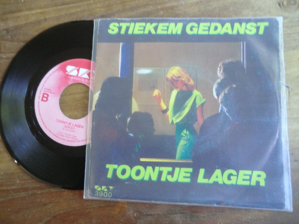 toontje lager             stiekem gedanst/amigo, Cd's en Dvd's, Vinyl | Nederlandstalig, Ophalen of Verzenden, Gebruikt, 7 inch