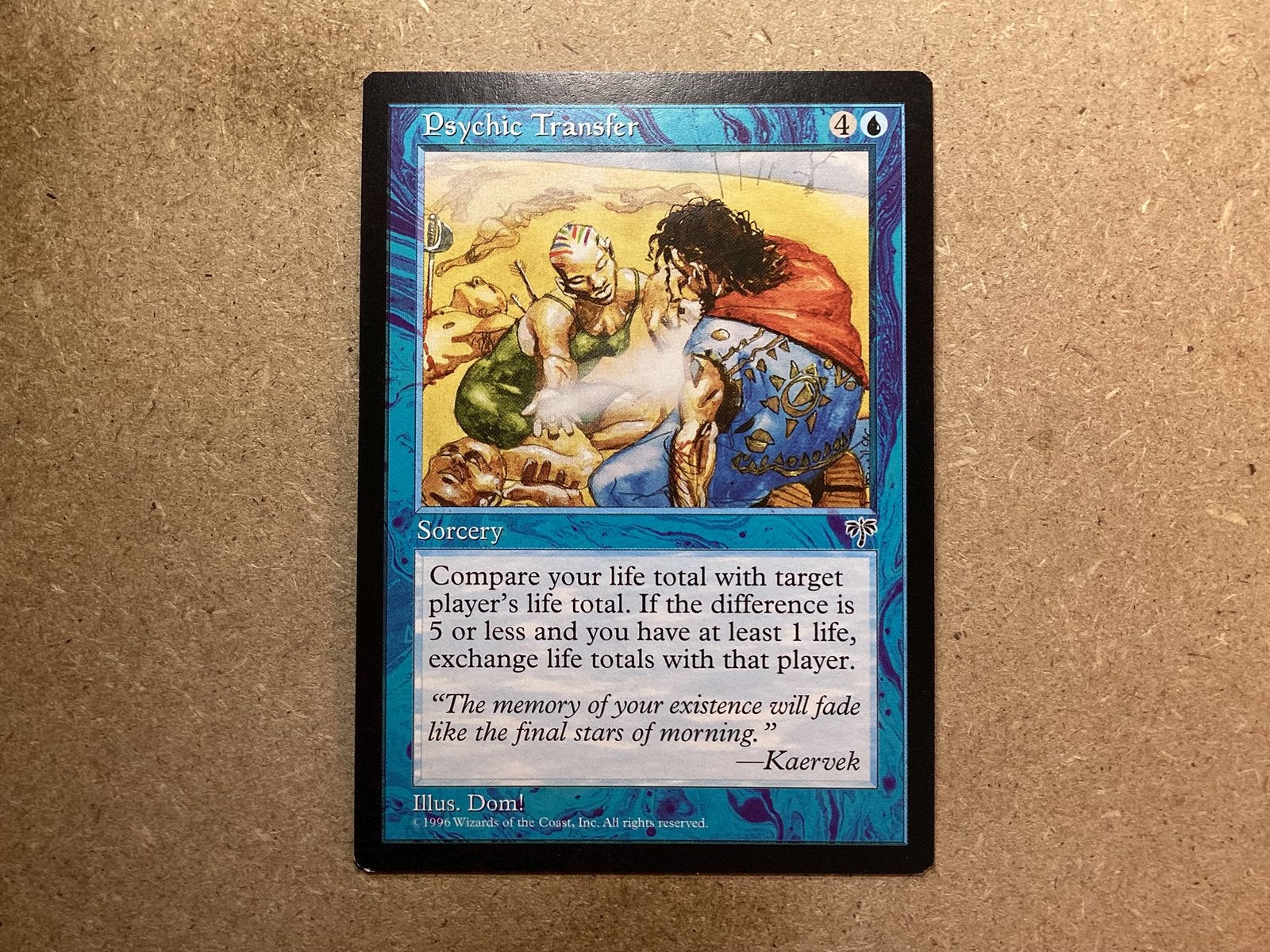 1x Psychic Transfer (Excellent), Ophalen of Verzenden, Zo goed als nieuw, Losse kaart