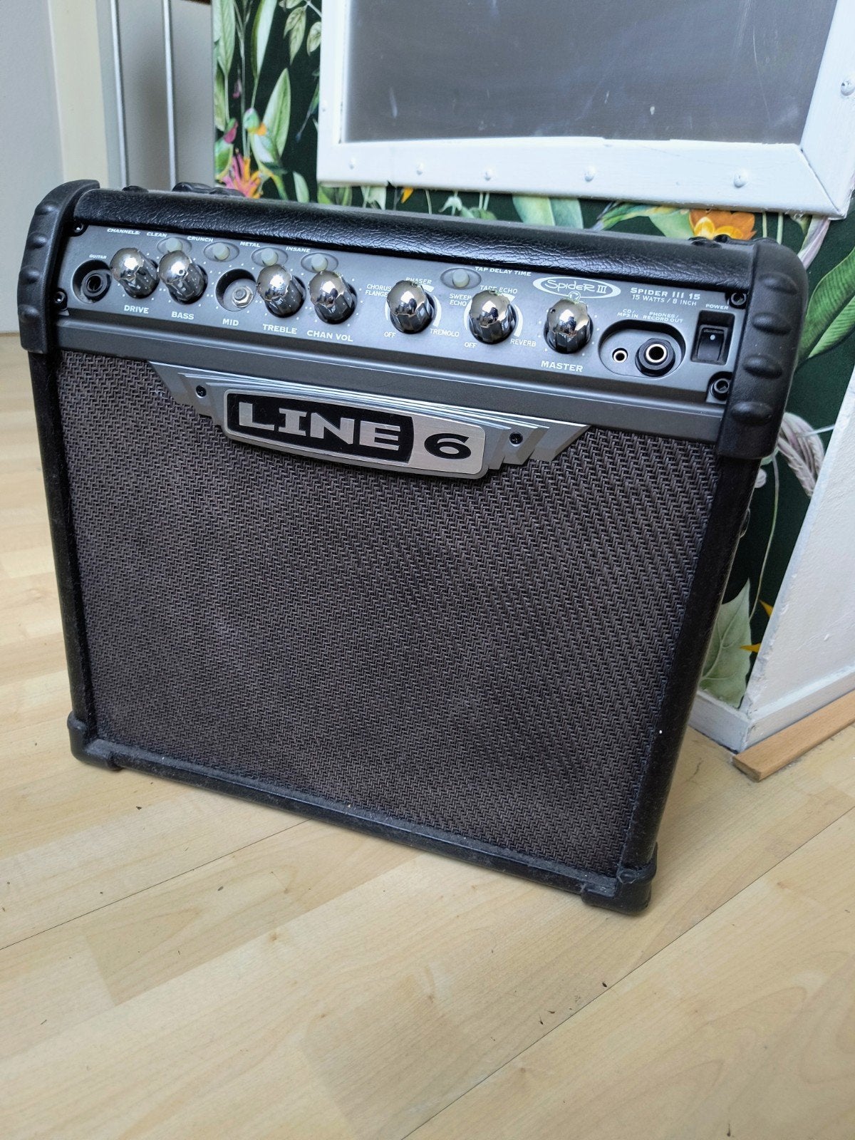 Line 6 Spider III 15 Watt Gitaarversterker, Ophalen of Verzenden, Gebruikt, Gitaar, Minder dan 50 watt