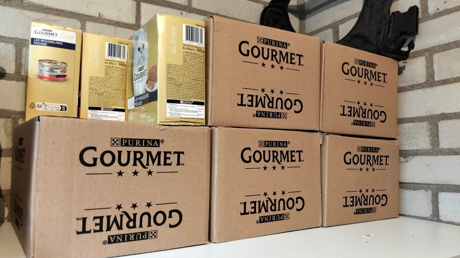 Gourmet gold mouse 80 blikjes, Dieren en Toebehoren, Ophalen, Kat