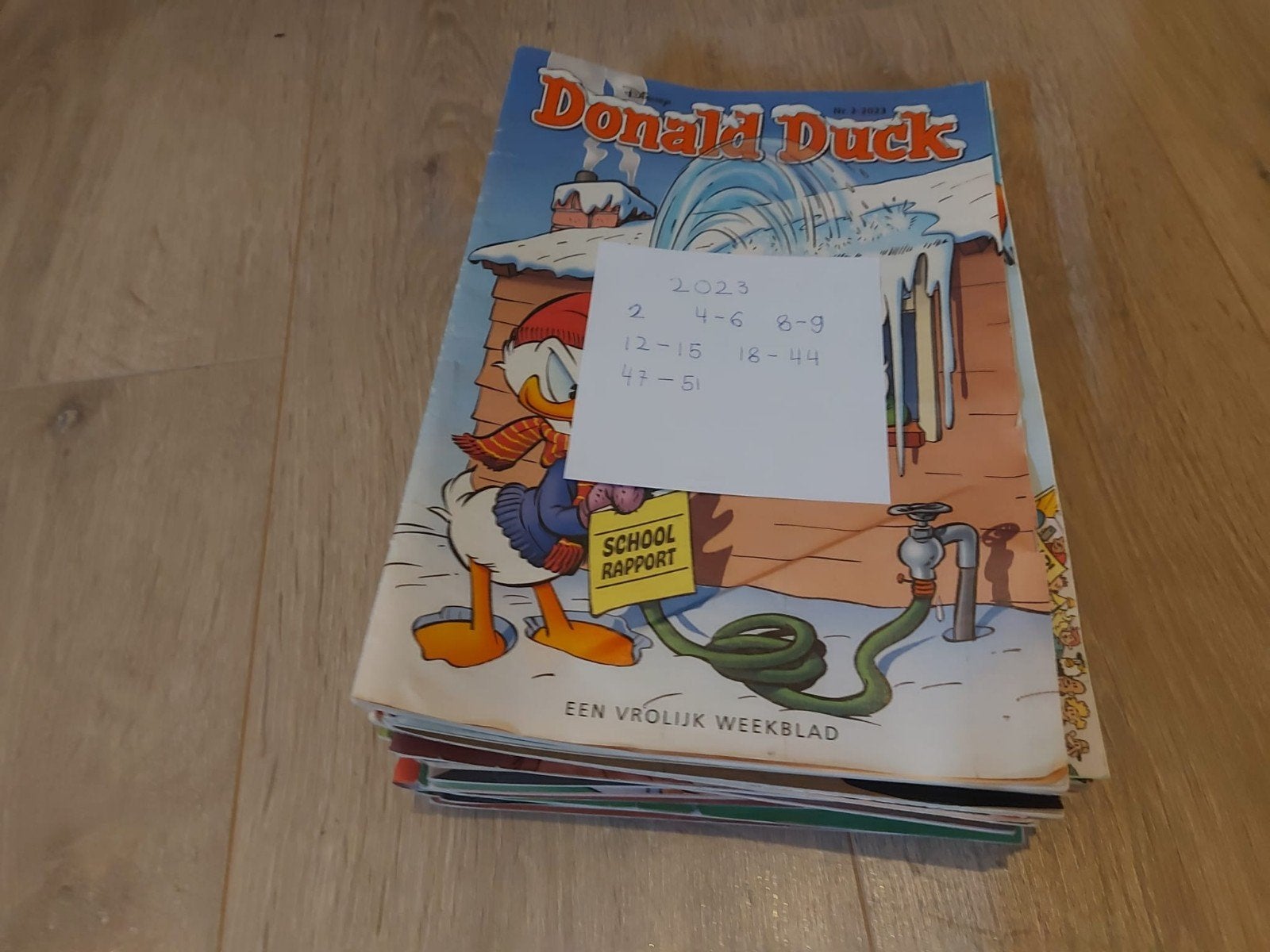 Donald Duck jaargang 2023, Meerdere comics, Ophalen, Gelezen, Europa
