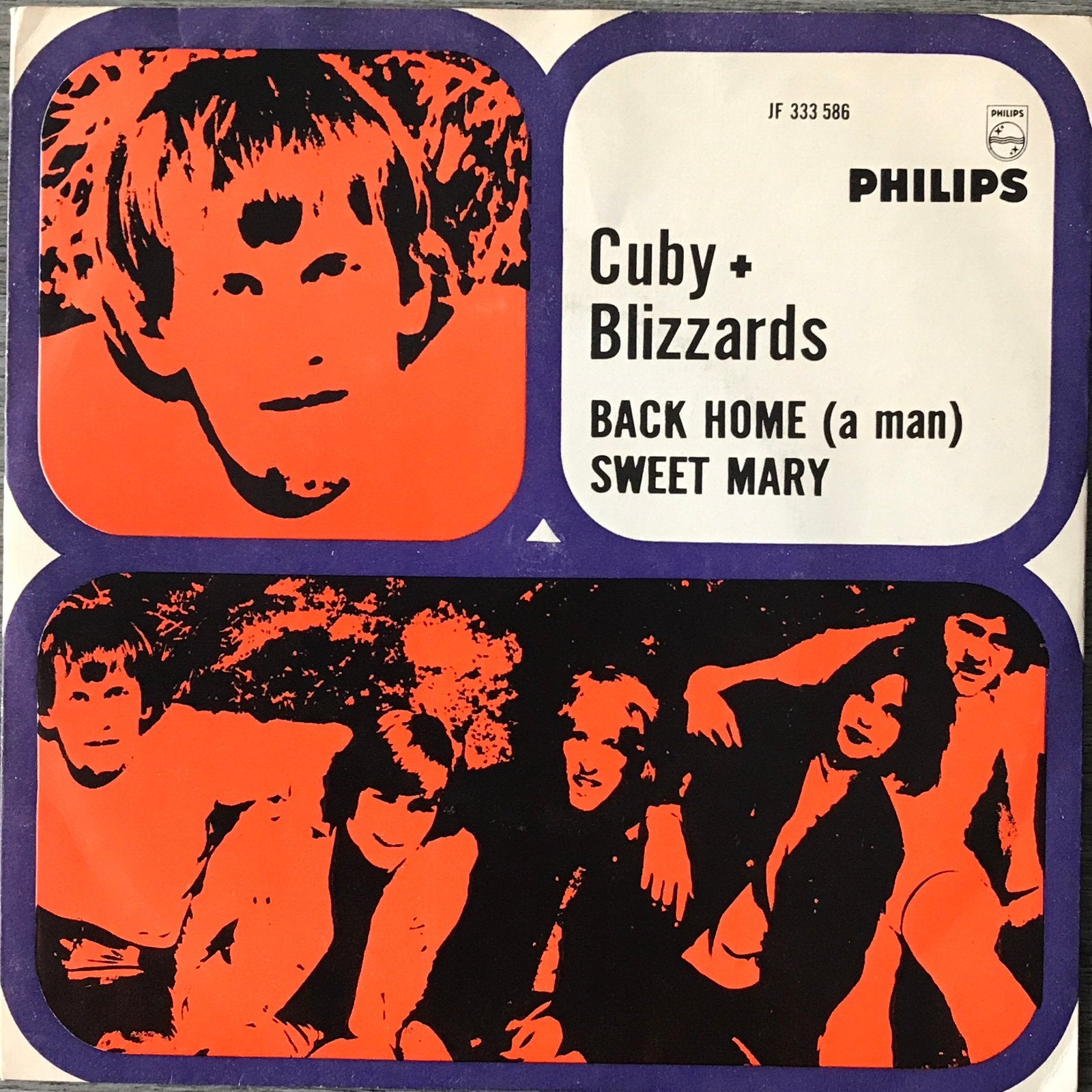 Foto 2 van Cuby + Blizzards - Back home (a man) NL’66 (ALS NW)(NLop33)
