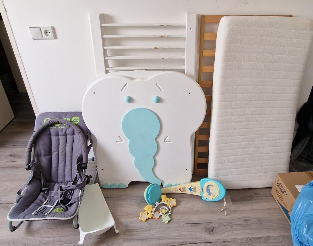 Baby kamer zonder kast, Ophalen