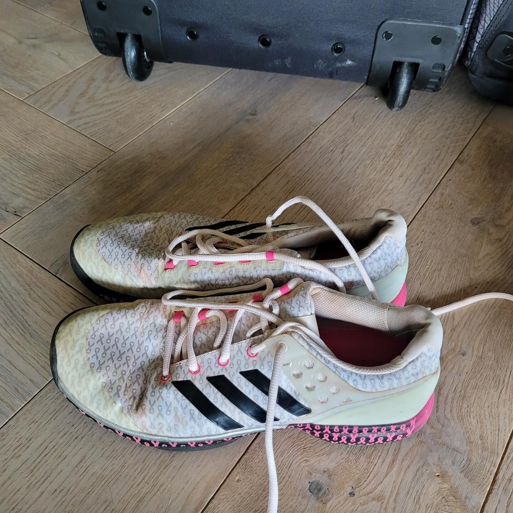 Adidas sneakers - Gedragen, Kleding | Dames, Adidas, Wit, Ophalen of Verzenden, Sneakers of Gympen
