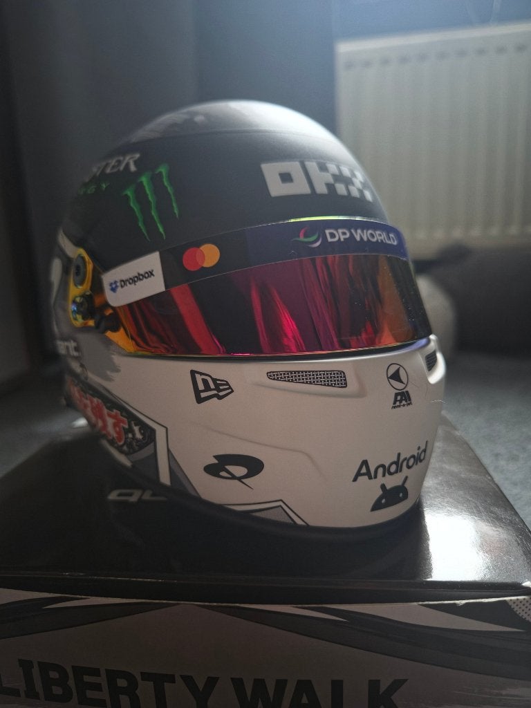 Liberty Walk & Quandrant 2025 Japan 1:2 Helmet, Ophalen of Verzenden, Zo goed als nieuw, Overige typen, Overige merken
