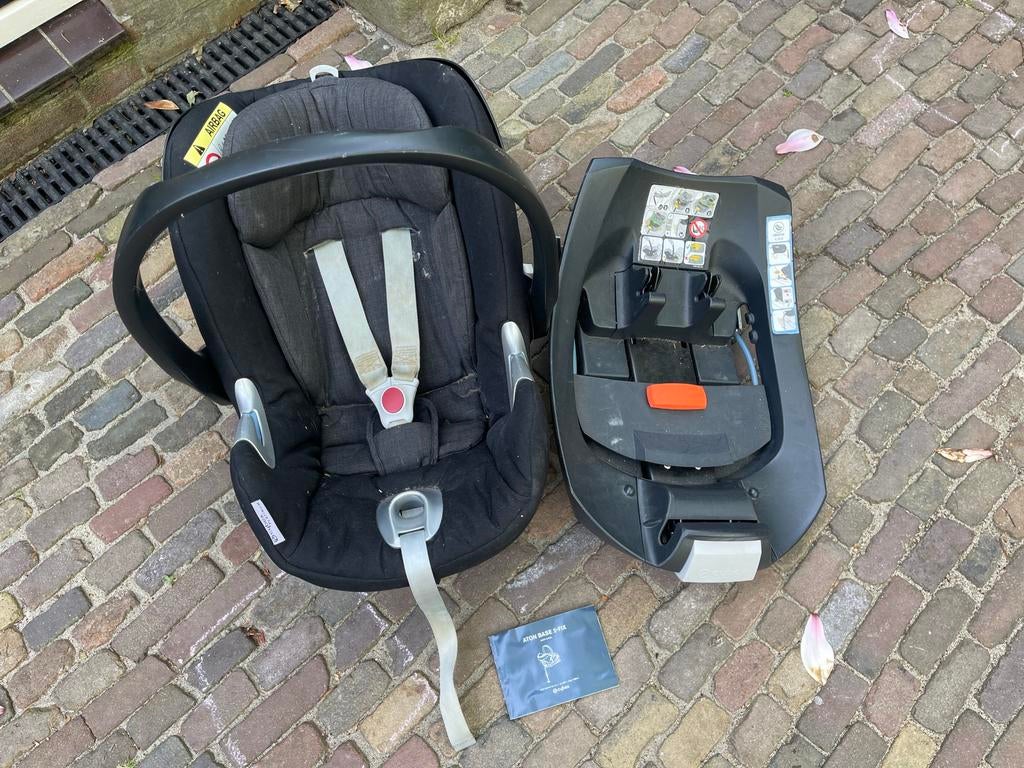 Gratis: Cybex platinum autostoel met Aton Base 2-Fix, Kinderen en Baby's, Autostoeltjes, Gebruikt, Isofix, 0 t/m 13 kg, Ophalen