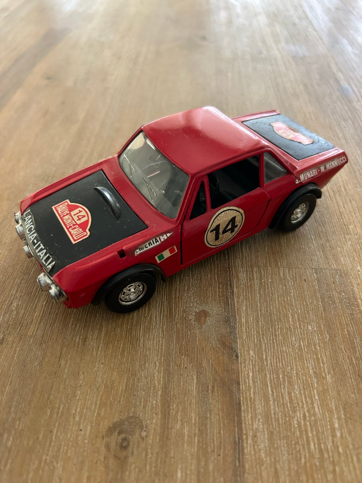 Lancia-Italia Rallye Monte-Carlo modelauto, Ophalen of Verzenden, Gebruikt, Auto