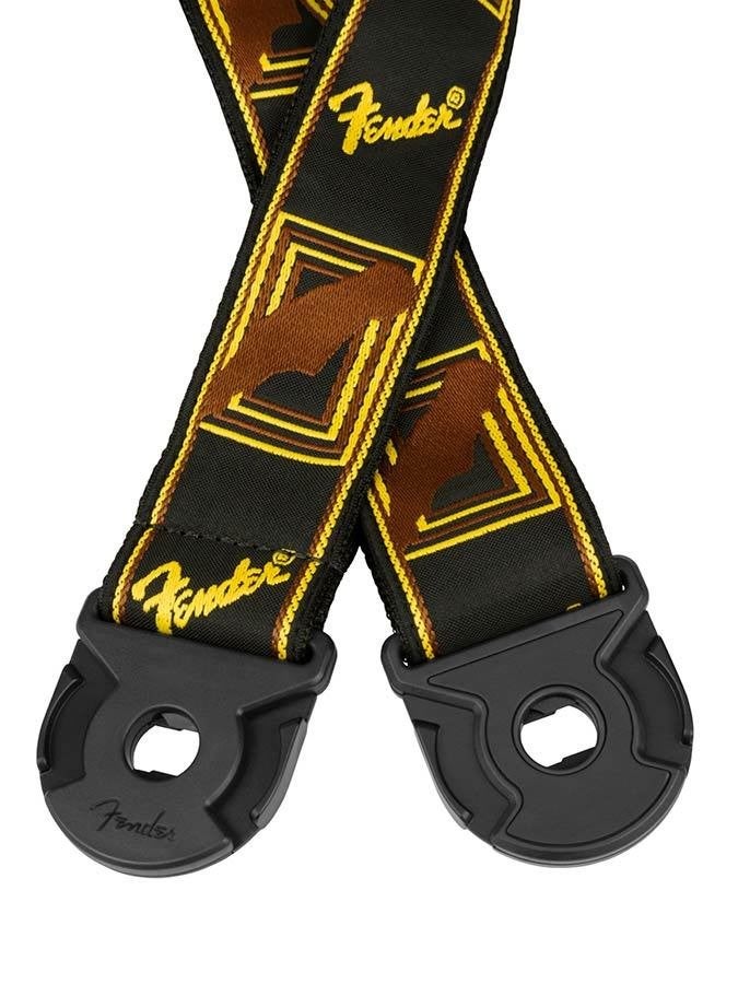 Fender 990629001 2" gitaarband zwart/geel/bruin, ., Nieuw, Ophalen of Verzenden, .