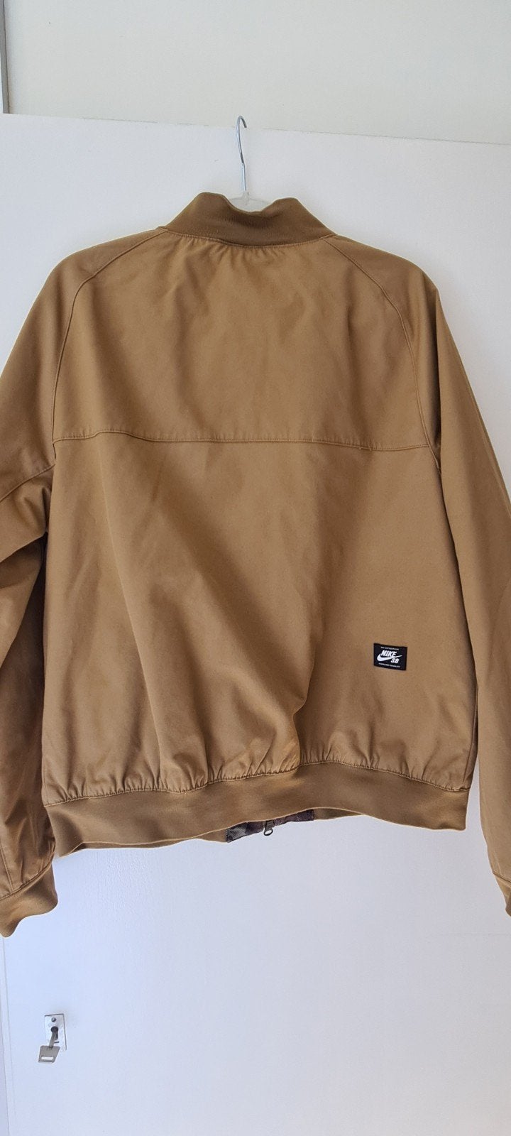 Nike SB Icon Bomberjack - Camel/Zandkleur - Maat M, Ophalen, Nike SB, Maat 48/50 (M), Beige