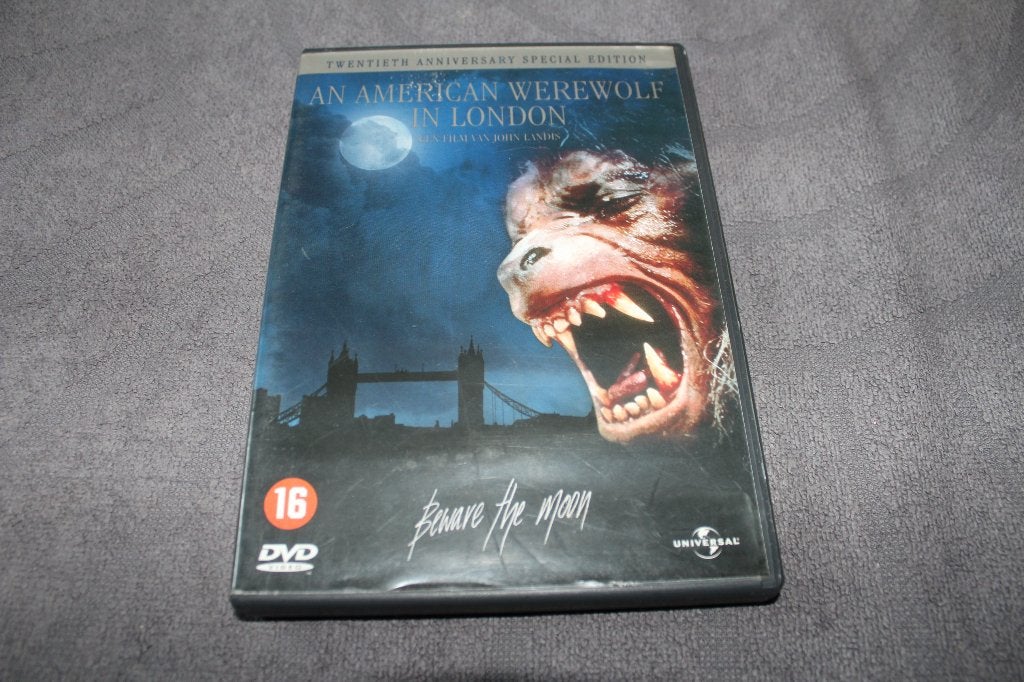 DVD An American Werewolf in London, Vanaf 16 jaar, Nederlands, Ophalen of Verzenden, Weerwolven