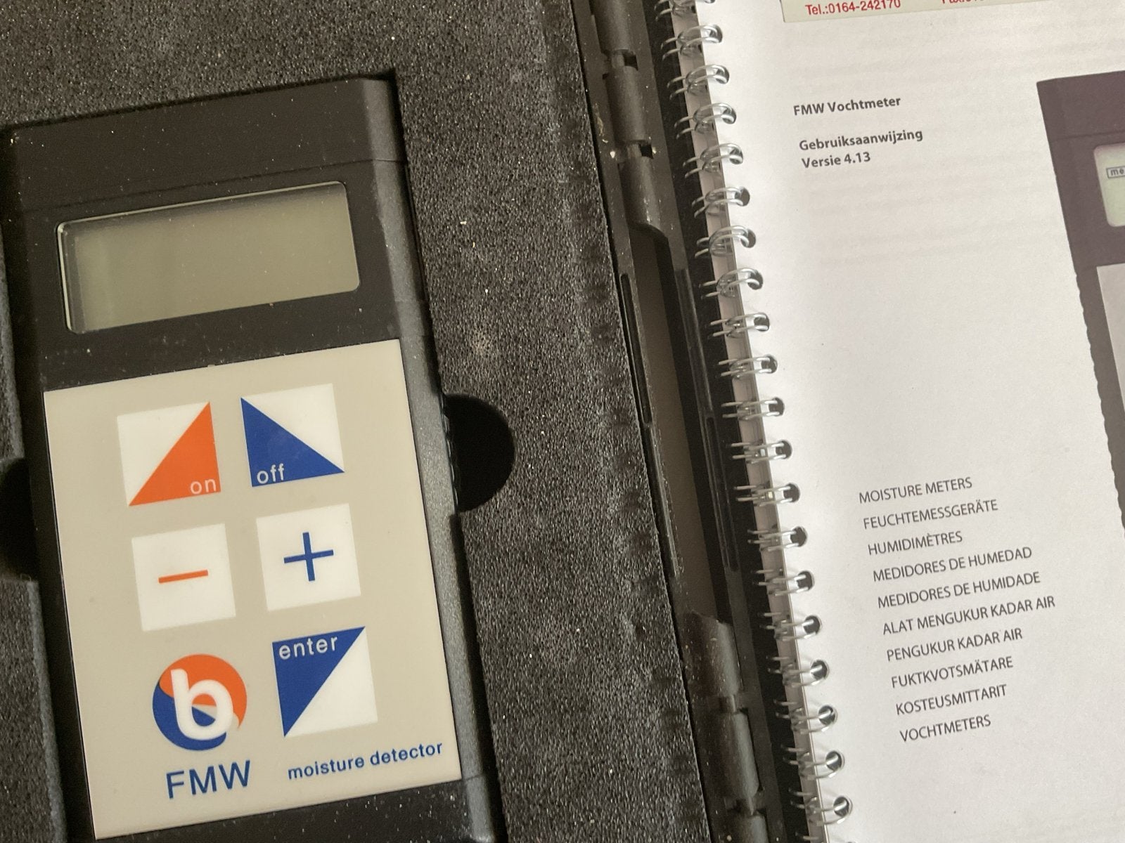 Diverse vochtmeters en hygrometer-thermometer, Ophalen, Gebruikt, Vocht of Vloeistof