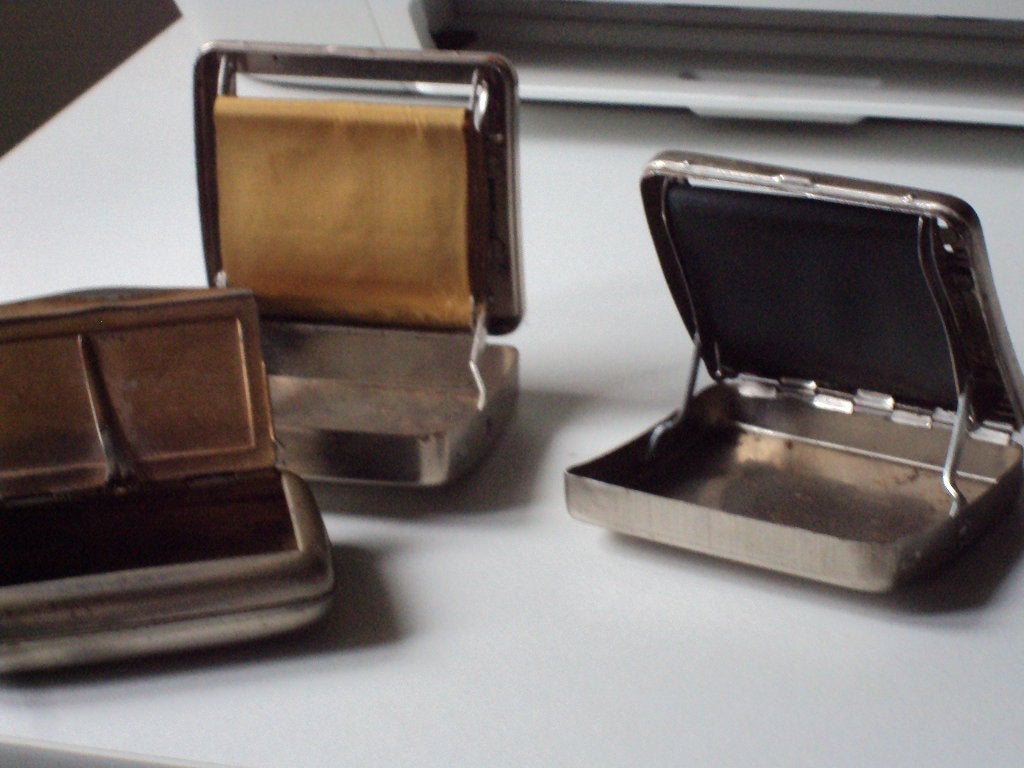 Vintage shag/tabaks dozen, Verzenden, Gebruikt, Tabaksdoos of Verpakking