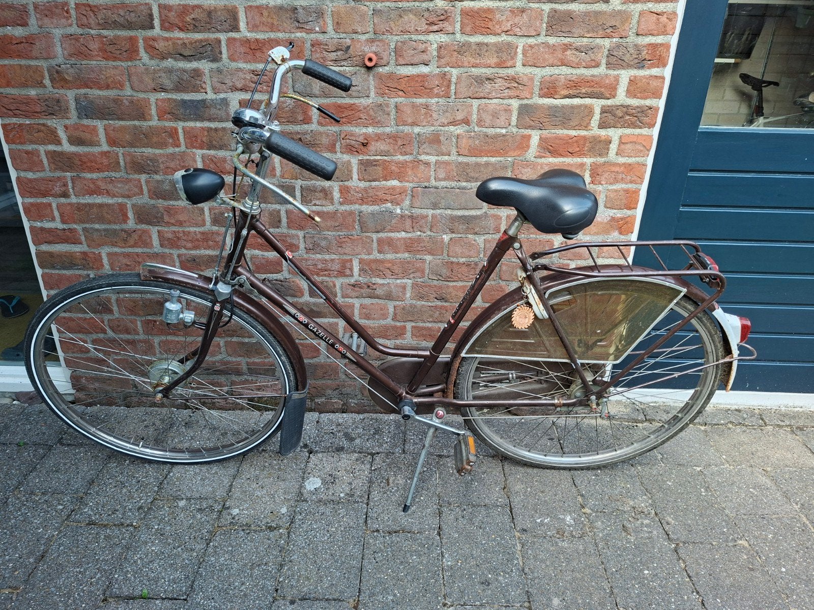 Gazelle Damesfiets, Ophalen, Gazelle, 53 tot 56 cm, Gebruikt