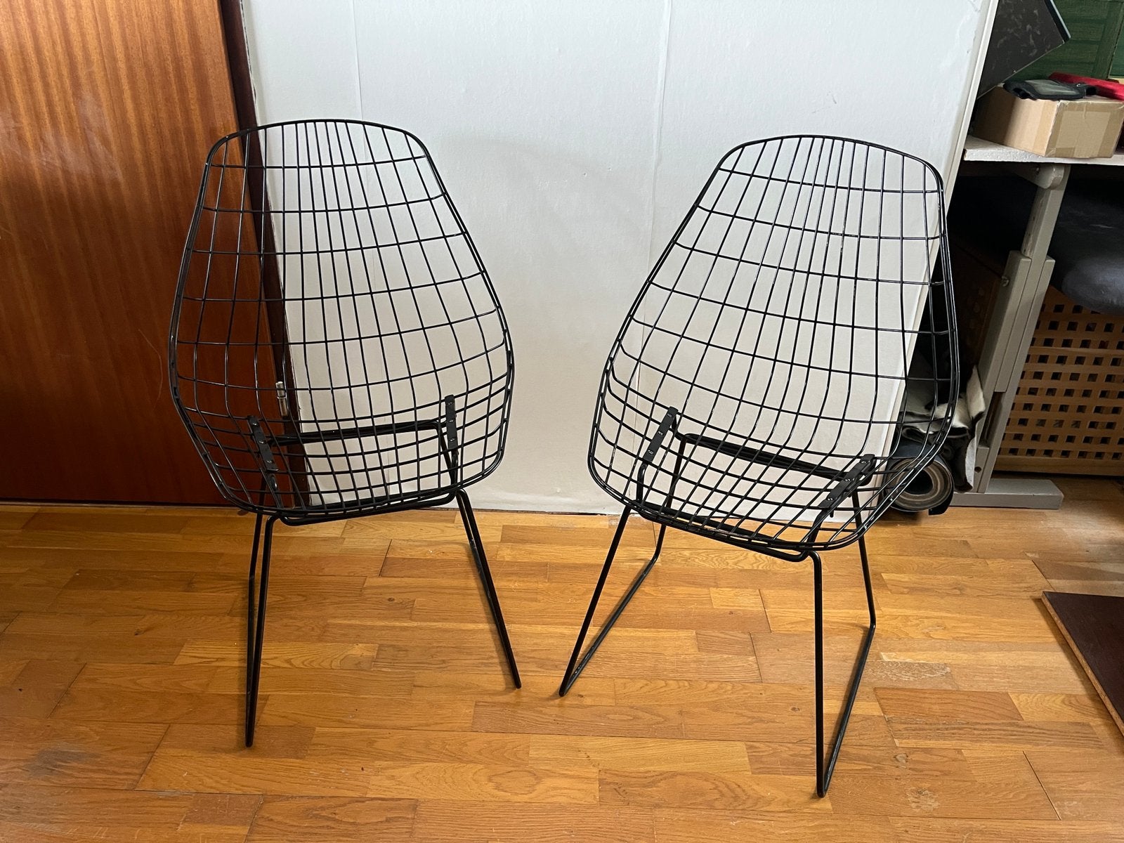 Pastoe sm05 wirechair set, Ophalen, Overige materialen, Gebruikt, Twee