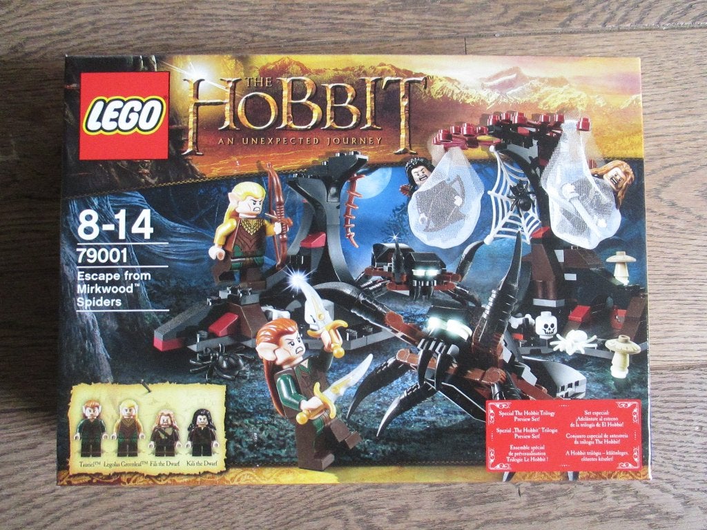 LEGO The Hobbit *Escape from Mirkwood Spiders * 79001 *Nieuw, Ophalen, Lego, Nieuw, Complete set