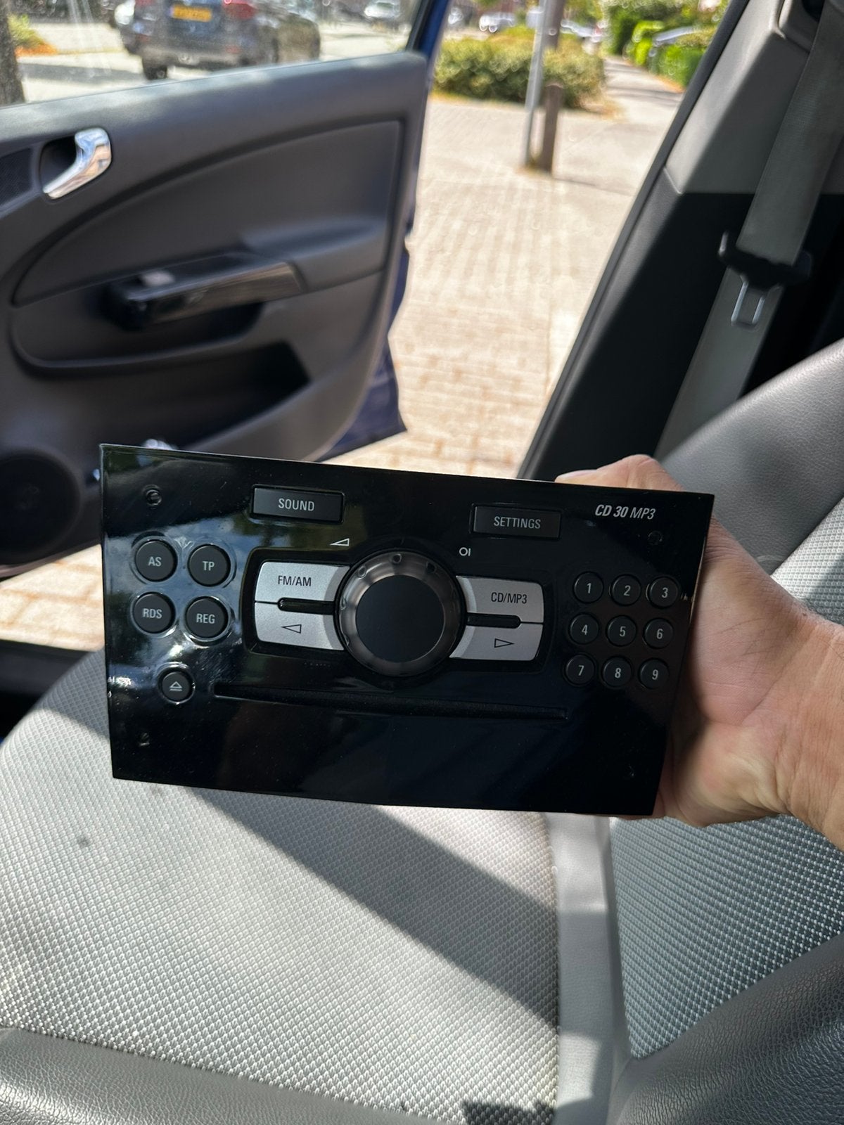 Opel corsa radıo, Ophalen of Verzenden, Zo goed als nieuw