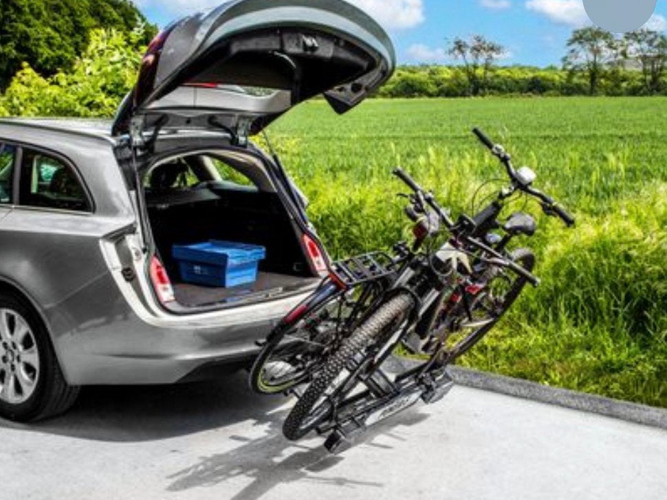 Eufab fietsendrager voor 2 fietsen - Zo goed als nieuw, Auto diversen, Fietsendragers, Ophalen, 2 fietsen, Zo goed als nieuw, Trekhaakdrager