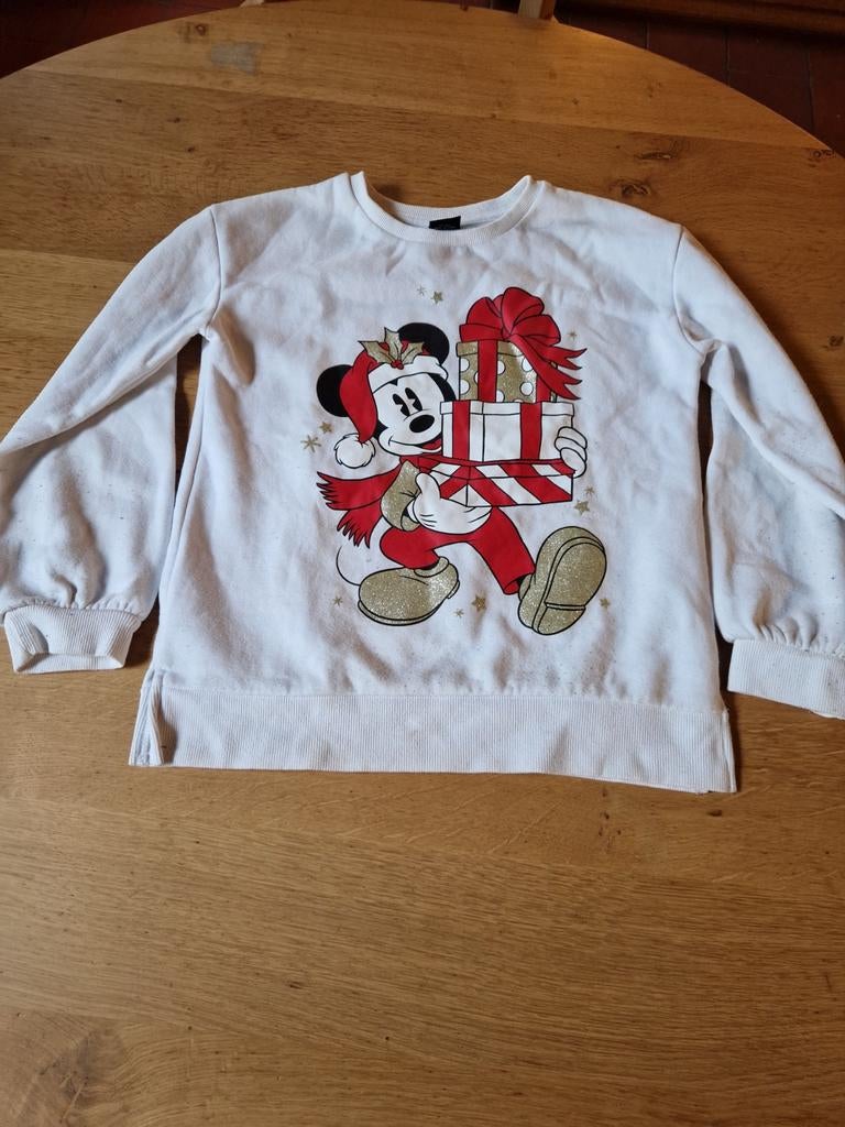 MICKEY MOUSE 🎄DISNEY 🎄 KERST TRUI MAAT 146, Ophalen of Verzenden, Trui of Vest