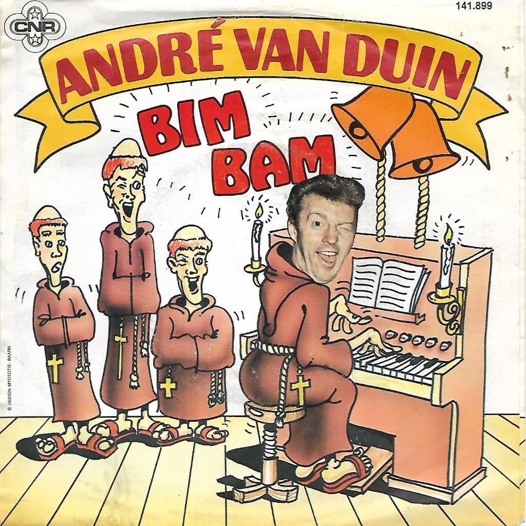 André van Duin - Bim bam, Gebruikt, Verzenden, 7 inch, Single
