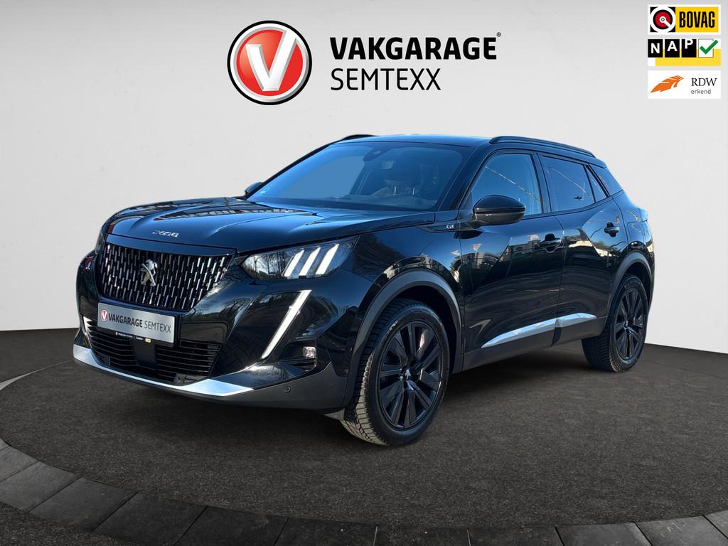 Peugeot 2008 1.2 PureTech GT Pack | Automaat | Org NL | 1e E, Gebruikt, Zwart, Origineel Nederlands, 3 cilinders