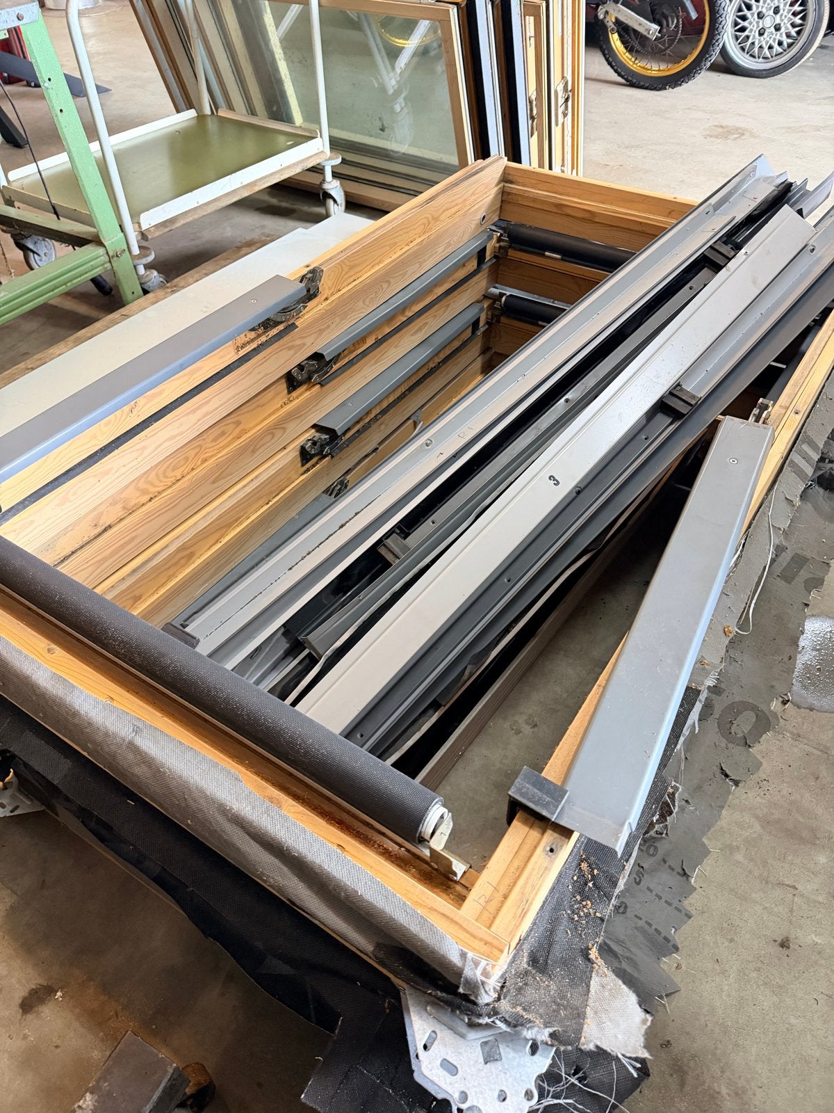 4x velux Dakraam met Houten Kozijn, Doe-het-zelf en Verbouw, Gebruikt, 80 tot 120 cm, 120 tot 160 cm, Ophalen of Verzenden