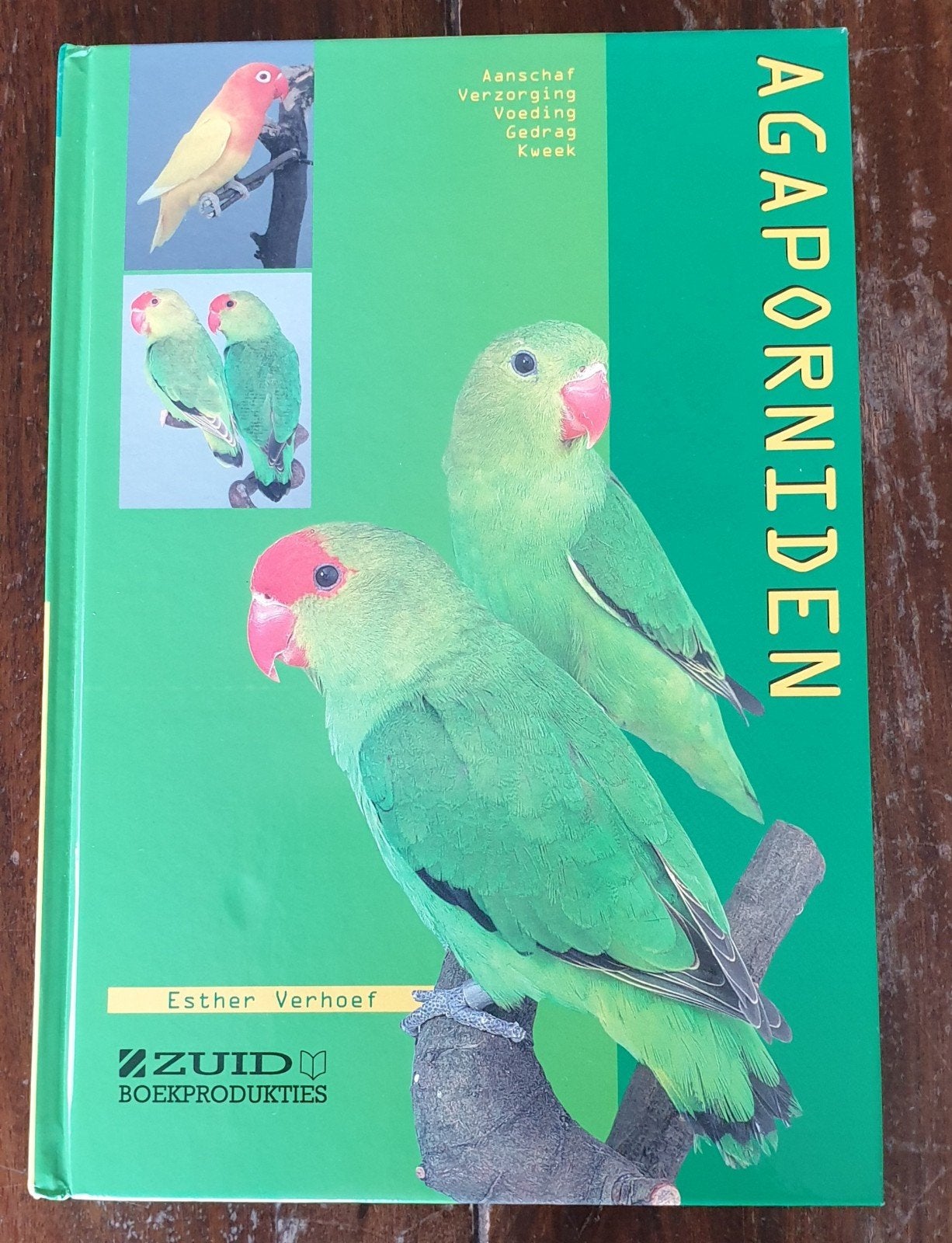 Agaporniden - Esther Verhoef, Boeken, Verzenden, Nieuw, Vogels, Esther Verhoef