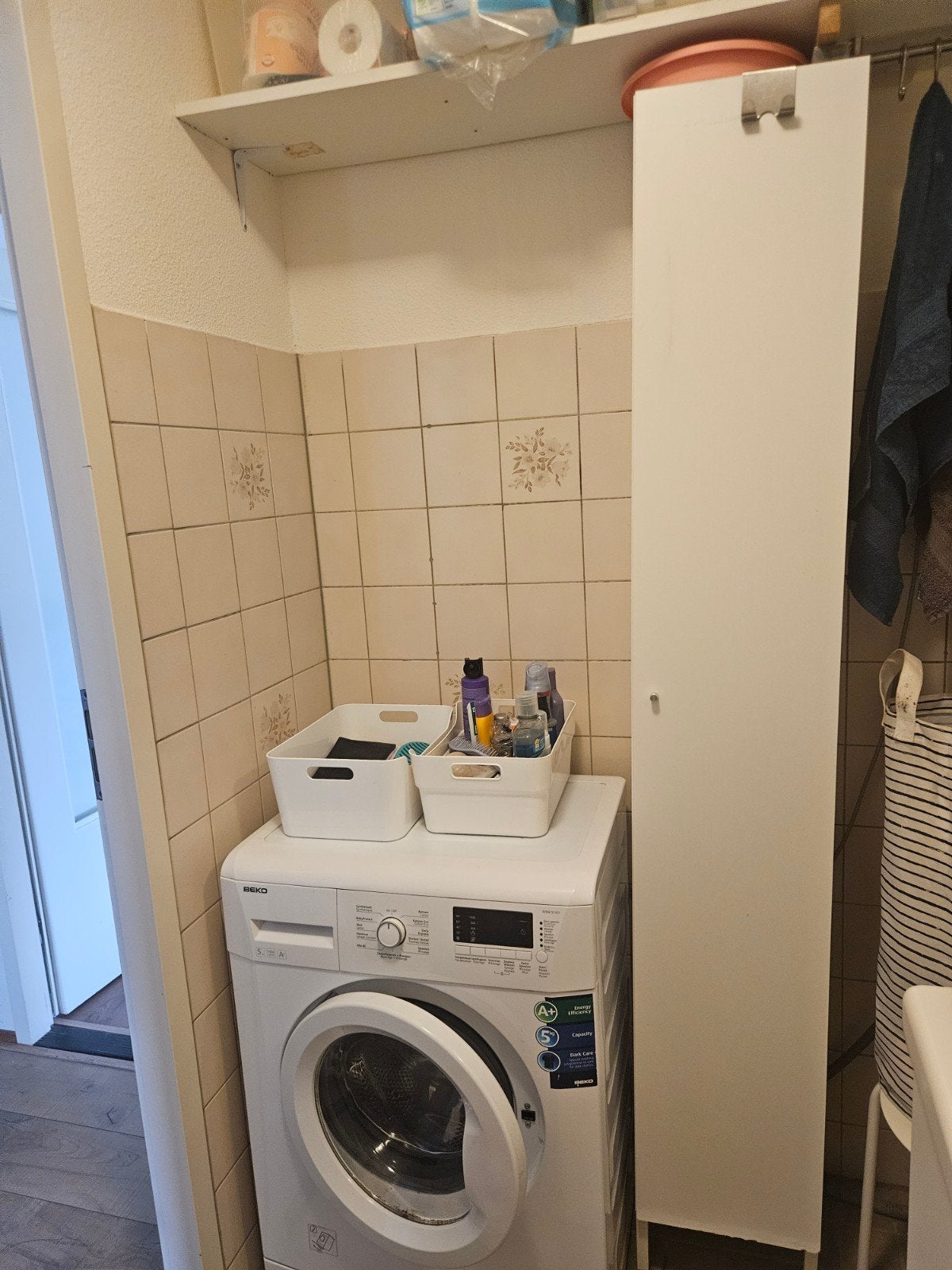 ikea Nysjon high cabinet kast 30190, Ophalen, 25 tot 50 cm, (Half)hoge kast, 150 tot 200 cm