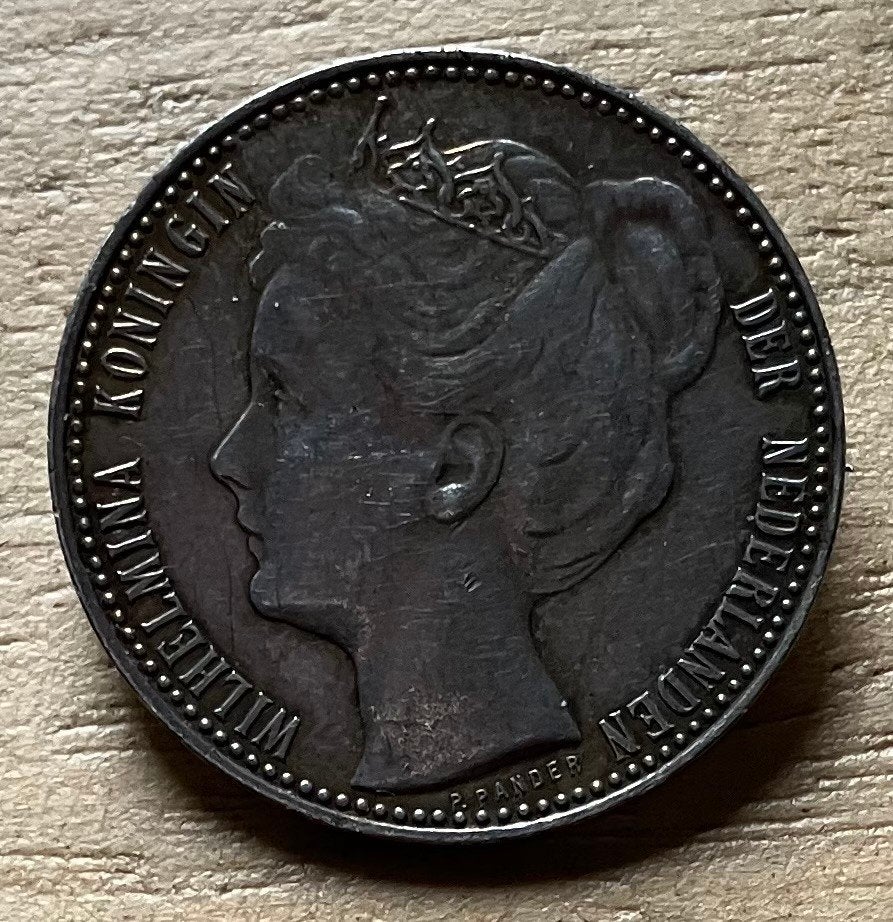 1 gulden 1898 Wilhelmina (2), Postzegels en Munten, Ophalen, 1 gulden, Zilver, Koningin Wilhelmina