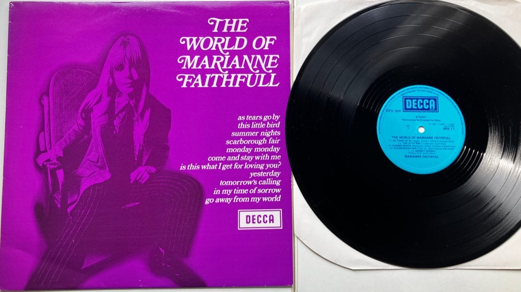 MFAC Marianne Faithfull 4  albums €35 ook los te koop, LP, Gebruikt, Pop, 12 inch