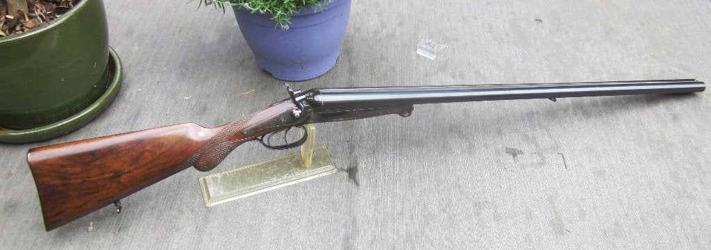 antiek Jacht geweer Husqvarna 12 Zeer mooi VRIJGESTELD, Antiek en Kunst, Ophalen of Verzenden