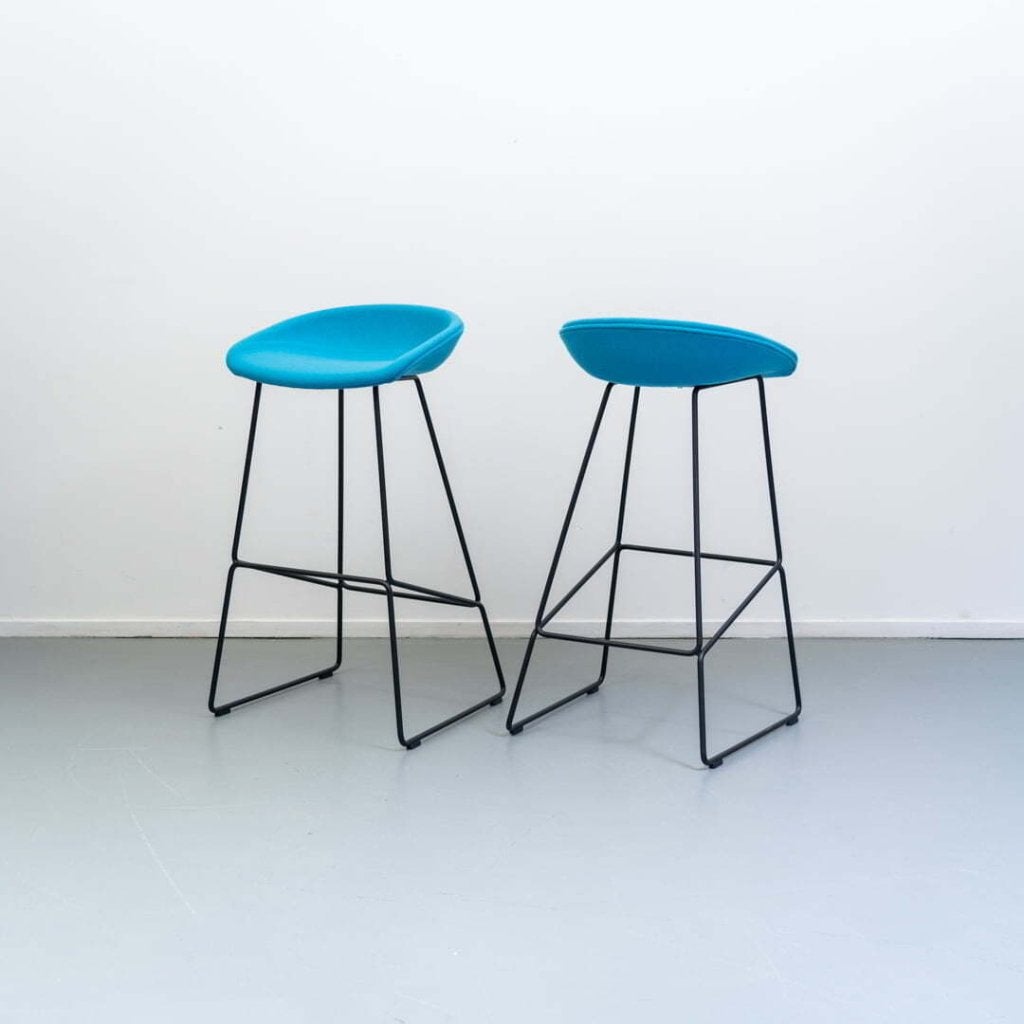 Hay AAS39 Kruk Blauw Stof - Zwart, Niet ingevuld, Zo goed als nieuw, Niet ingevuld, Niet ingevuld