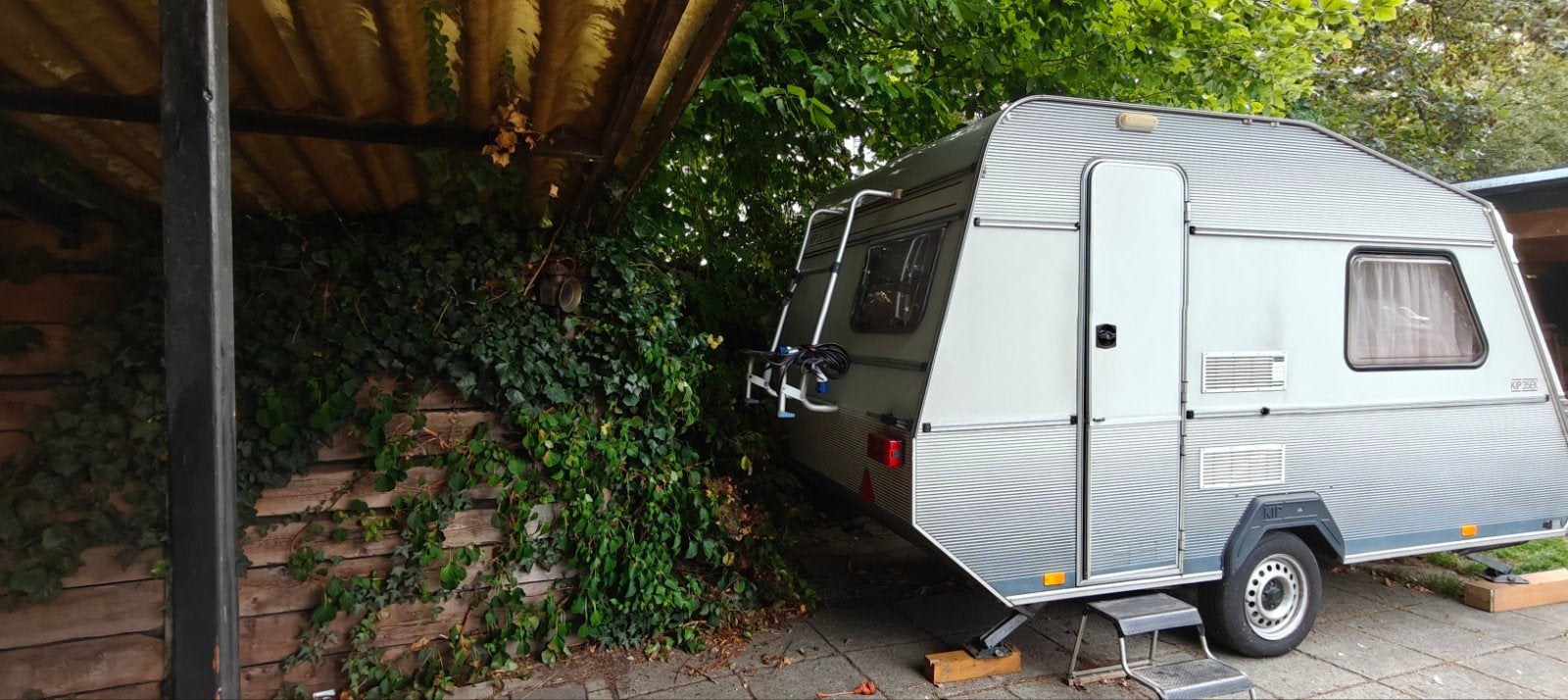 Te koop caravan Kip EK 35 DE LUXE       €2150., Fietsenrek, Standaardzit, Kip, Tot en met 2
