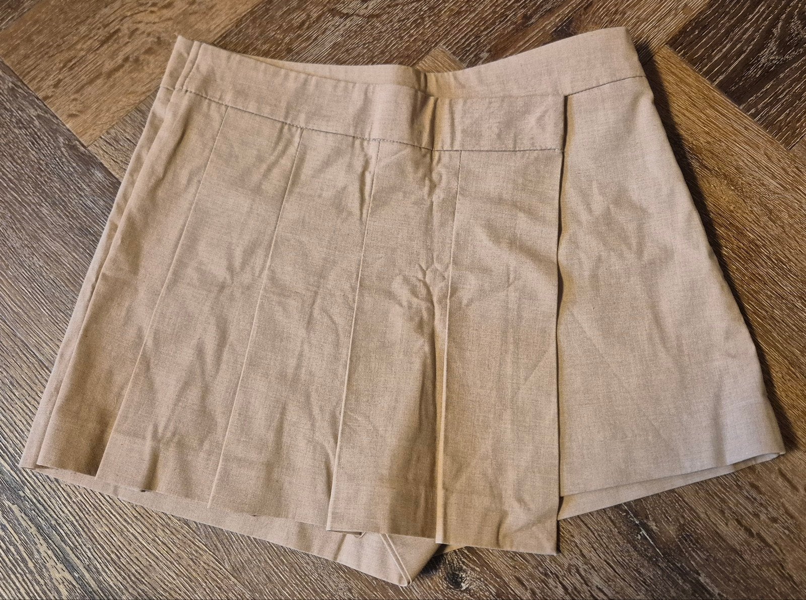 Zara broekrok lichtbruin maat S, Kleding | Dames, Ophalen, Bruin, Zara, Zo goed als nieuw