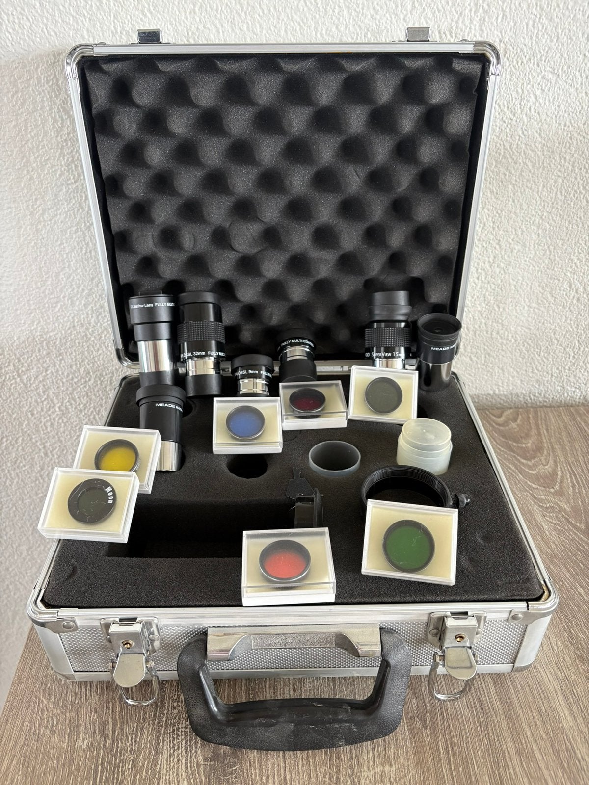 Skywatcher plossl oculair accessoireset, Ophalen, Zo goed als nieuw, Minder dan 80 mm, Onderdelen of Toebehoren