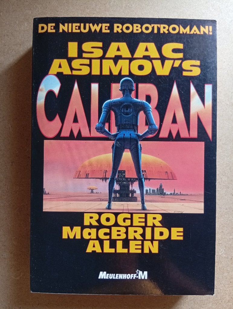 Isaac Asimov's Caliban - I. Asimov; R.M. Allen, Ophalen of Verzenden, Gelezen, Issac Asimov, R.MacBride Allen