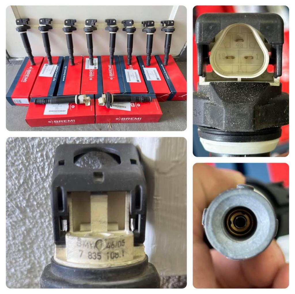 BMW E60 M5 / E63 M6 V10 (S85B50) 10x Bobine—Bougie Origineel, Ophalen of Verzenden, Gebruikt, BMW