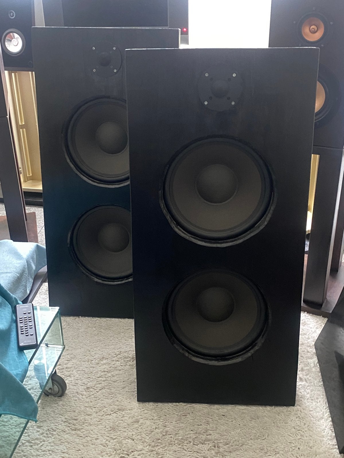 Clayton Shaw  caladan open baflle, Ophalen of Verzenden, Zo goed als nieuw, Subwoofer, Overige merken