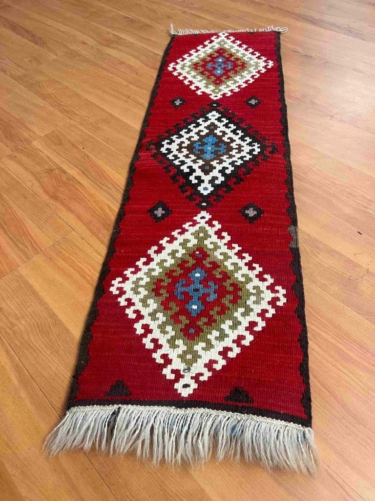 Kelim vintage kleed met ingestikte yoga mat 105/32, Gebruikt, Djt@dejuistetoon.eu, Ophalen of Verzenden, Mon Plaisir 19, Etten-Leur, Netherlands